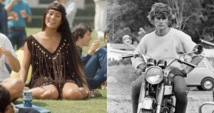 Hippie Girl Biker Guy