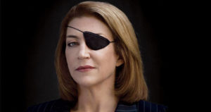 Marie Colvin Portrait Black