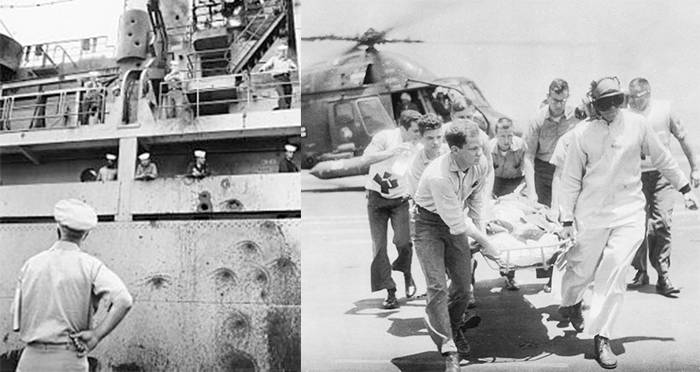 Uss Liberty After Attack Victim
