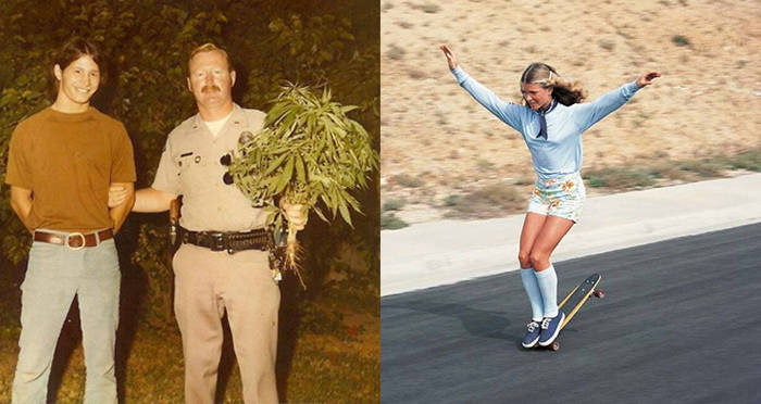 Weed Bust Brady Bunch Skater
