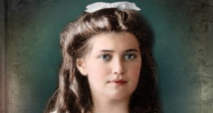 Color Portrait Of Maria Romanov
