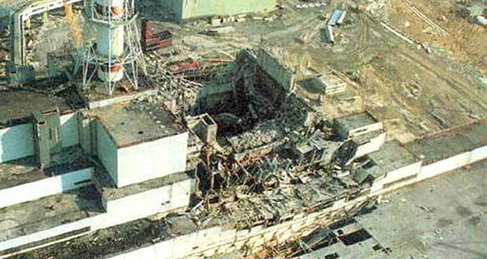 Exploded Reactor Chernobyl