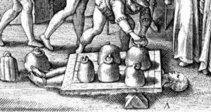 Giles Corey Under Weights