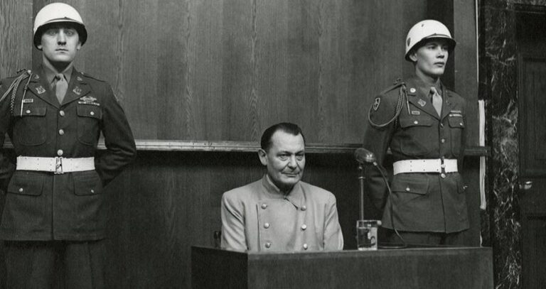 Hermann Göring At Nuremberg