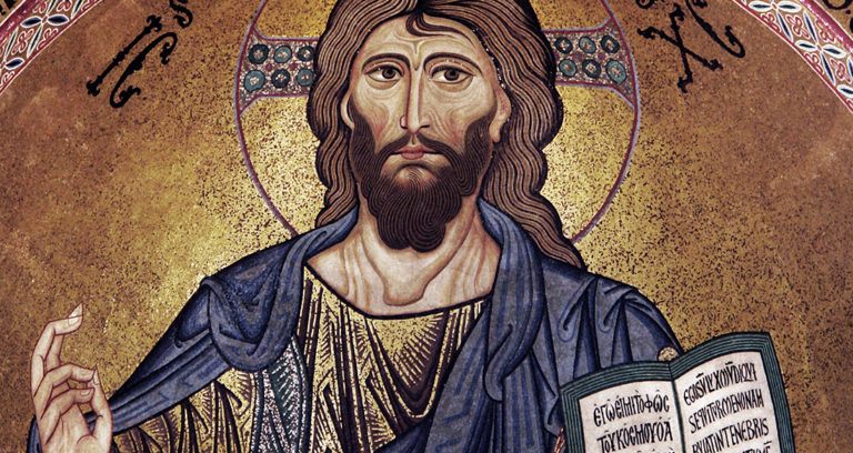 Jesus Tile Mosaic Featured