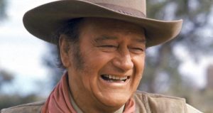 John Wayne Smiling