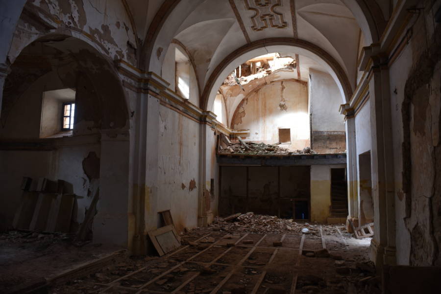 Abandoned Arch Ceiling
