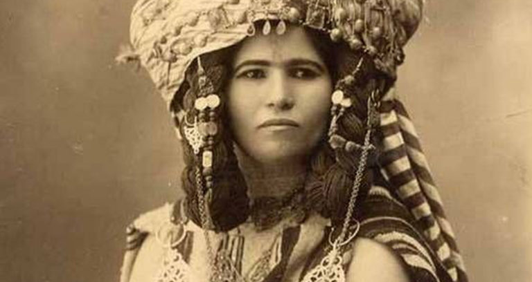 Berber Woman In Traditional Wear Featured