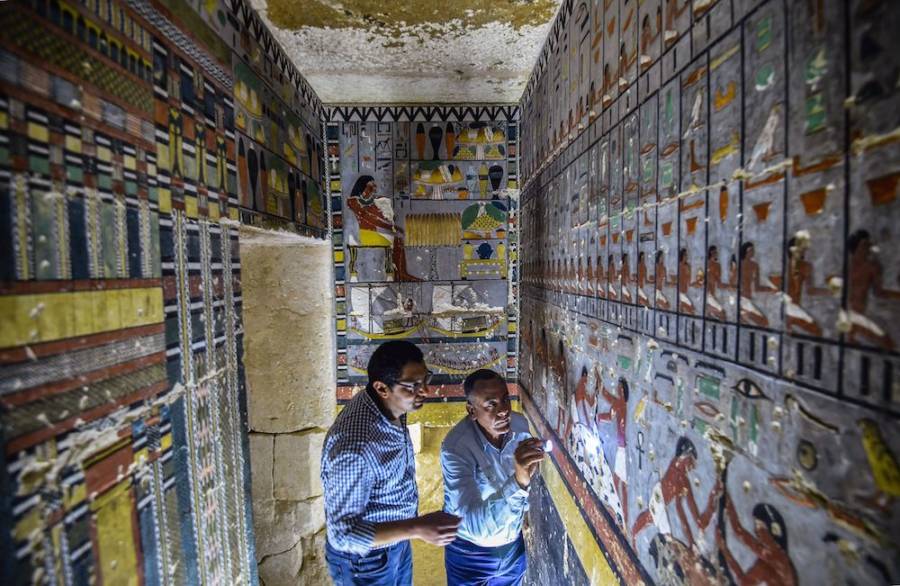 Ancient Egyptian Tomb From Fifth Dynasty
