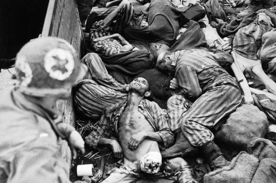 American Troops Find Mass Grave