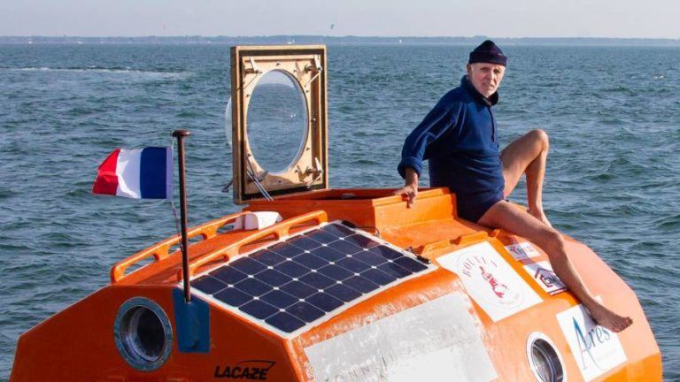 Frenchman Barrel Crosses Atlantic