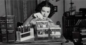 Hedy Lamarr Tinkers With Tools