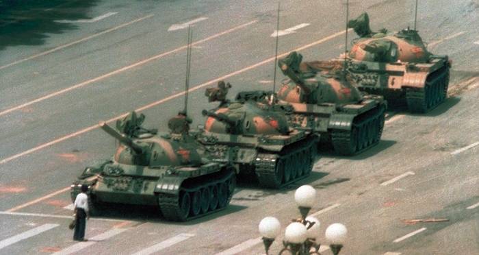 Iconic Tank Man
