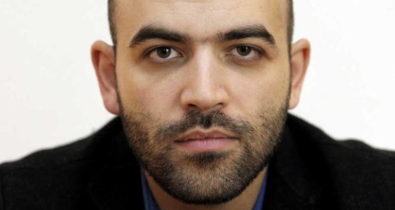 Roberto Saviano Looking At Camera