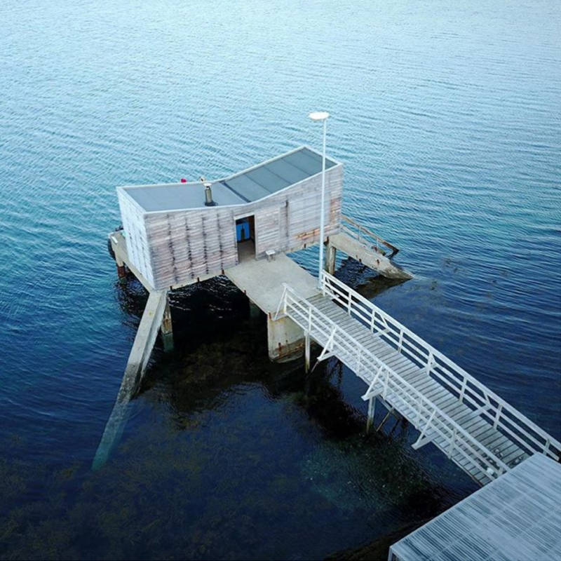 Bridge To Room On Water