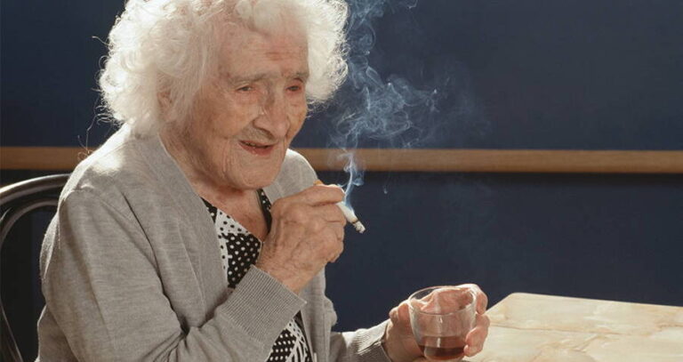 Jeanne Calment Smoking And Drinking