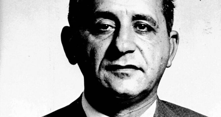 Police Handout Closeup Sam Giancana