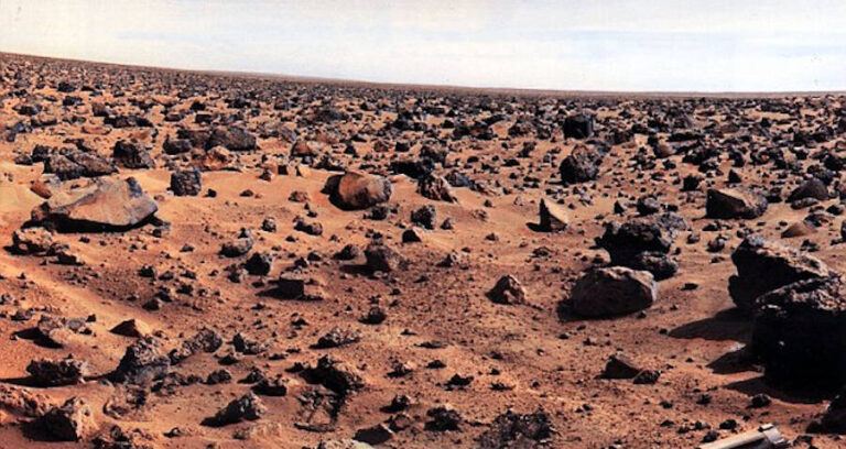 Mars Surface In The 1970s