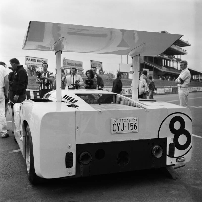 Back Side Of Race Car