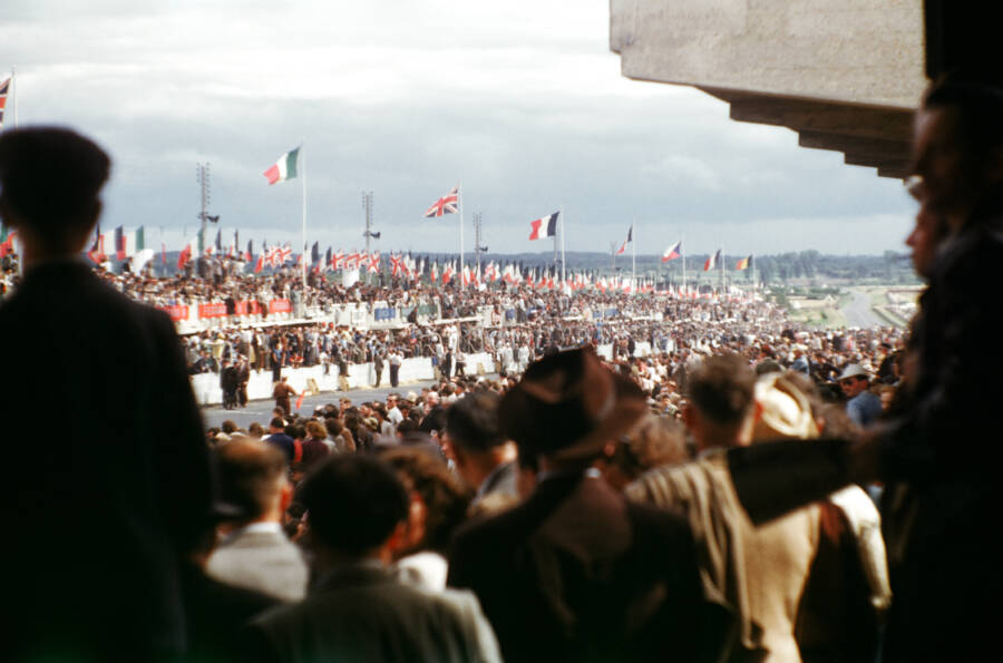 Car Race View From Stands