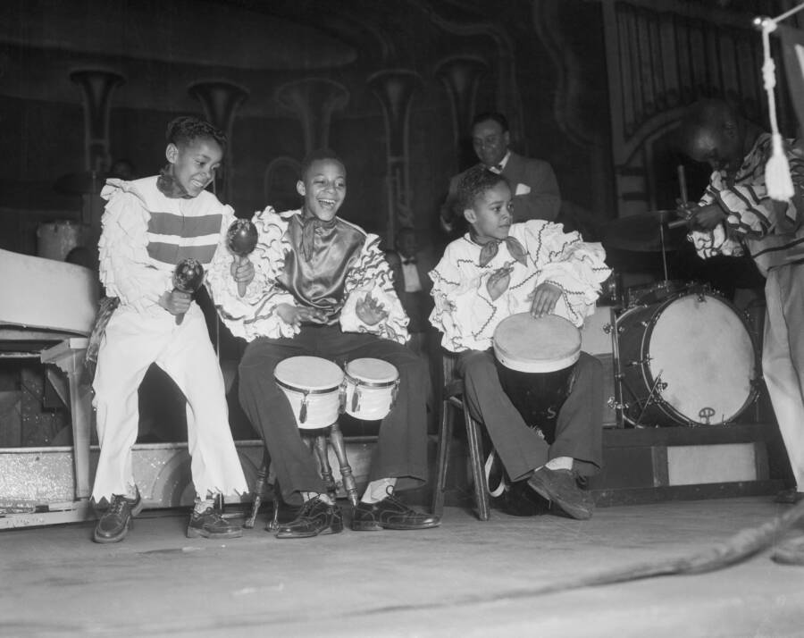 Kids Playing Music At Apollo Amateur Night