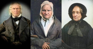 1840s Portraits Triptych
