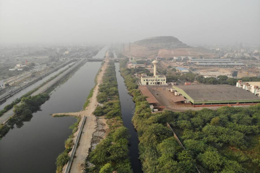 Aerial Photo Ghazipur