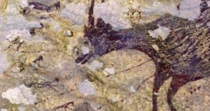 Ancient Anoa Hunting Painting