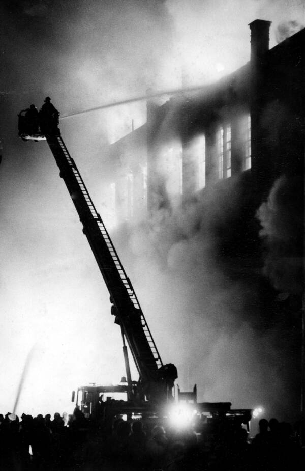 Bronx Fire Near Yankee Stadium