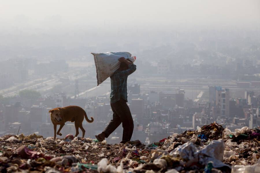 Carrying Recyclable Materials