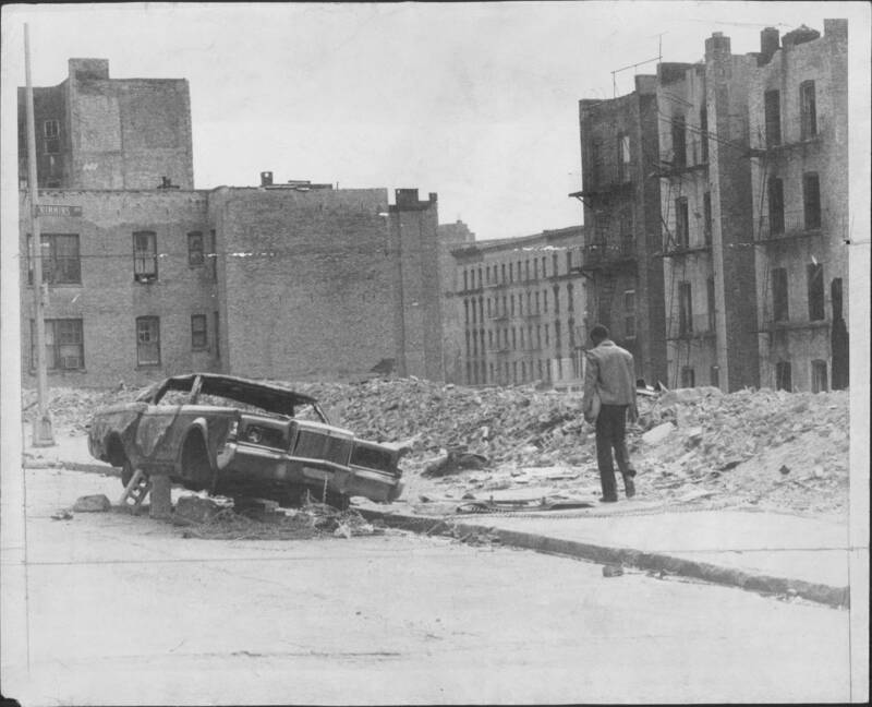 Crimmins Avenue Entirely Desolate