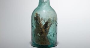 Broken Civil War-Era Witch Bottle