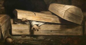 The Premature Burial Painting