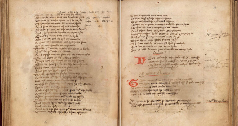 Pages From The Childrenes Lytil Boke