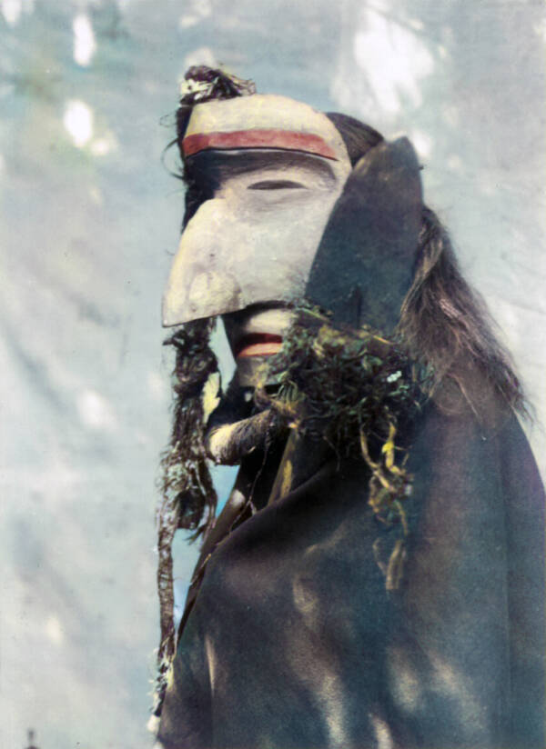 Big Native American Mask