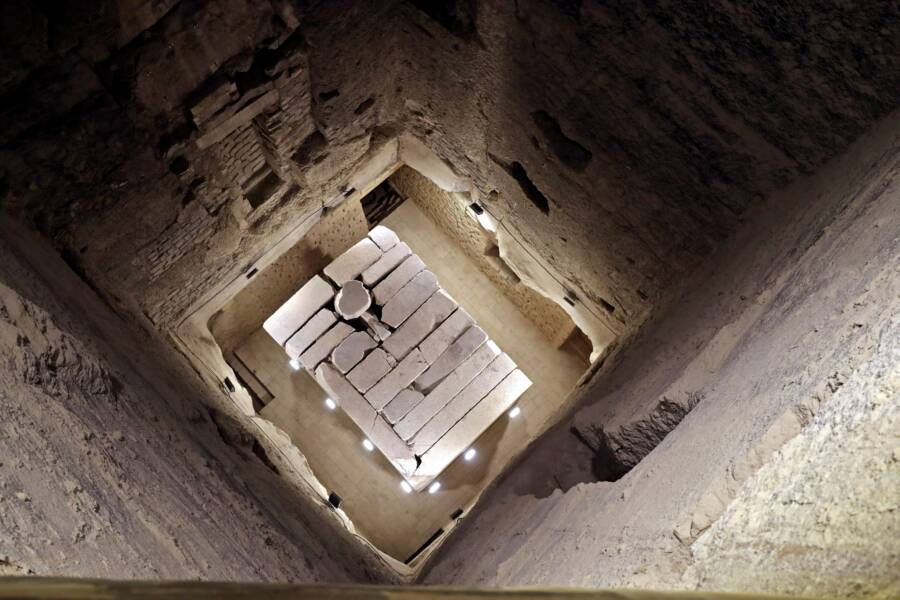 Burial Shaft At Step Pyramid