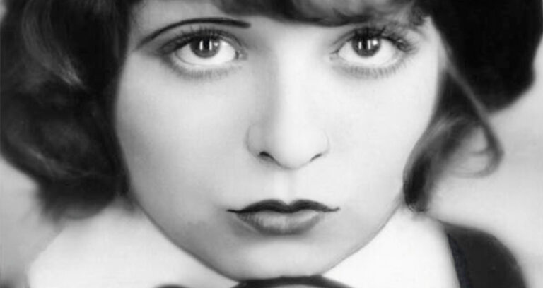 Clara Bow Closeup Pout