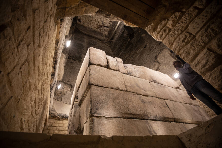 Custodian At Pyramid Of Djoser