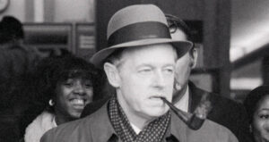 E Howard Hunt Wearing A Fedora