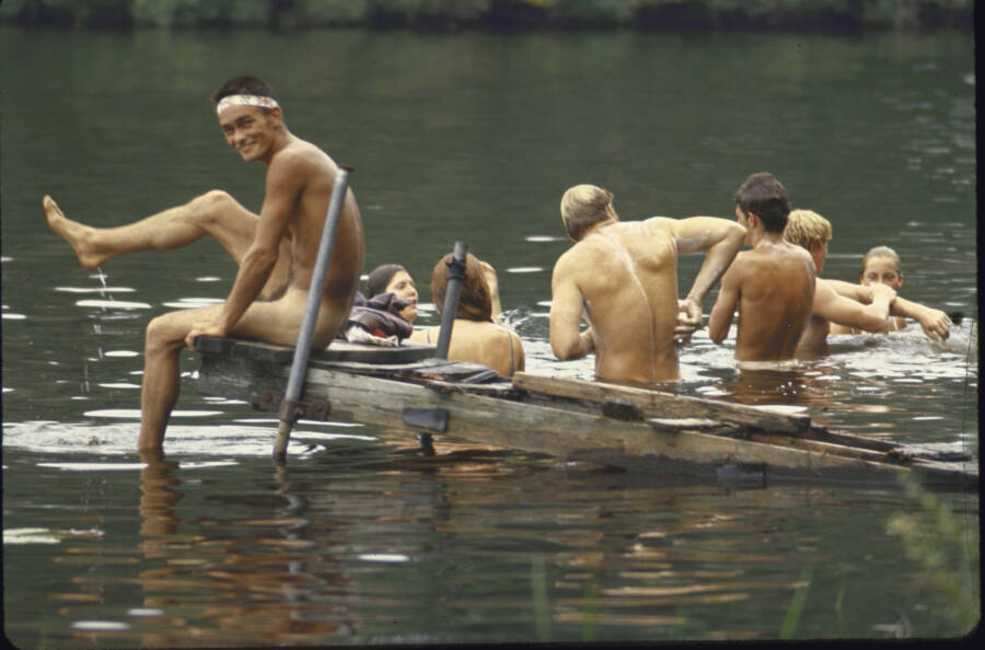 Nude Man At Woodstock