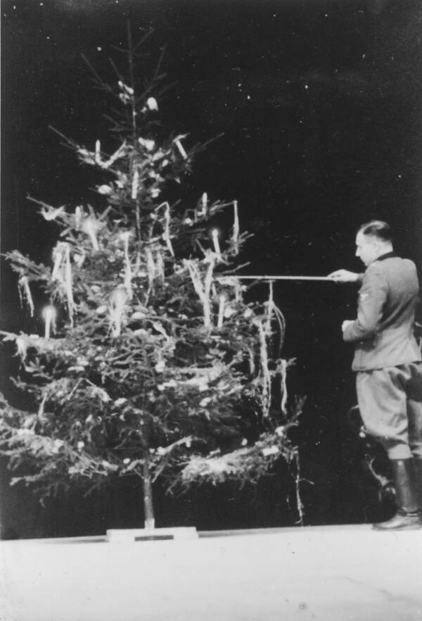 Christmas Tree At Auschwitz
