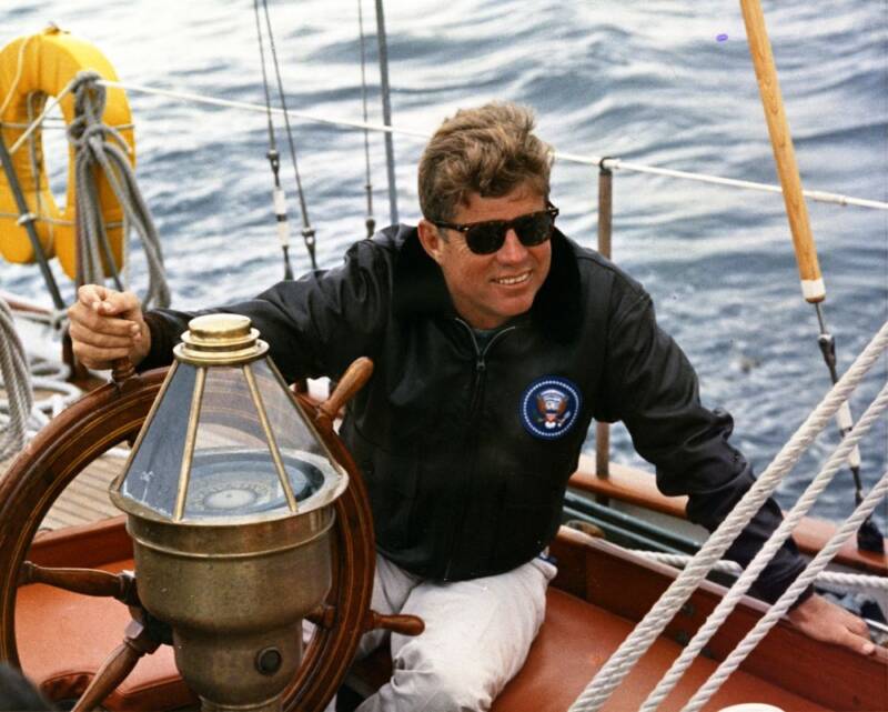 JFK Steering The Manitou
