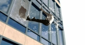 Leaping Lawyer Concept