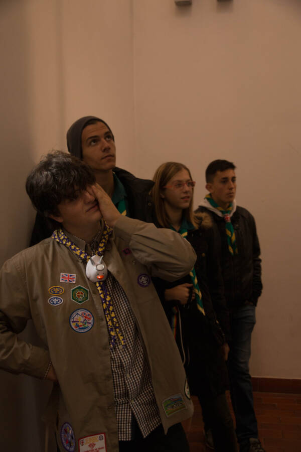 Tearful Skull Tower Visitor