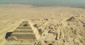 Aerial View Of The Saqqara Complex