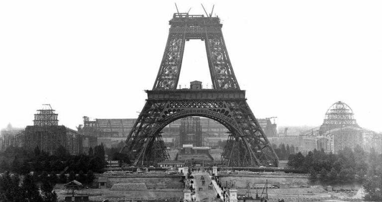 Part Of Eiffel Tower Construction Featured