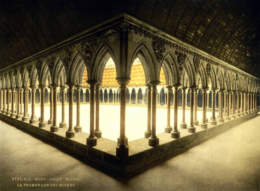 Cloister Normandy France