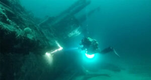 Diving Around Nazi U Boat