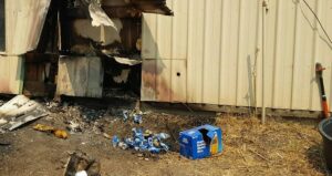 Bud Light Used To Fight Fire