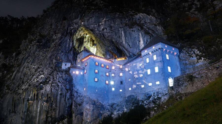 Night Time At The Castle